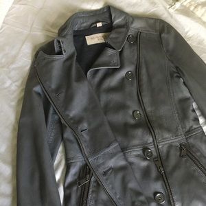 Burberry Brit leather jacket
